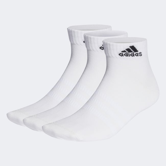  adidas SPW Ankle 3'lü Unisex Beyaz Çorap