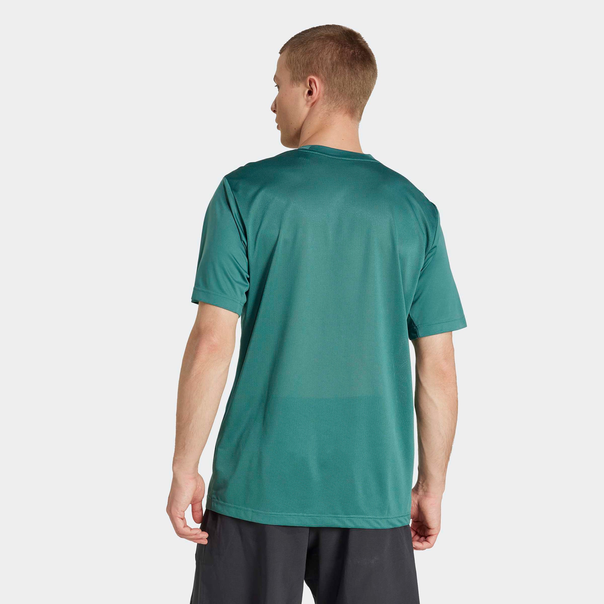 Adidas Tech Apparel Graphic Erkek Yeşil T-Shirt