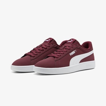  Puma Smash 3.0 Buck Unisex Bordo Spor Ayakkabı