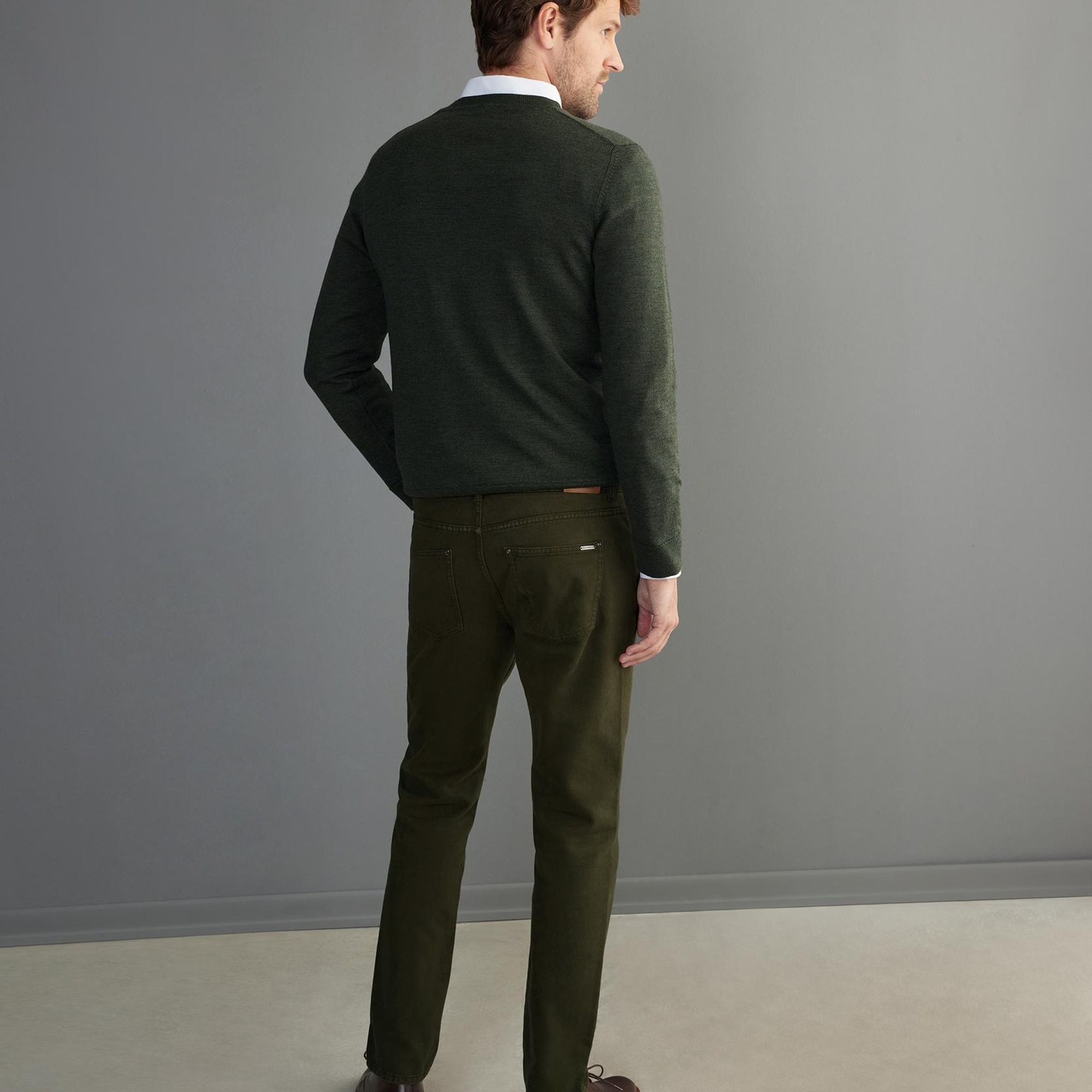 YARGICI Erkek Bisiklet Yaka Triko