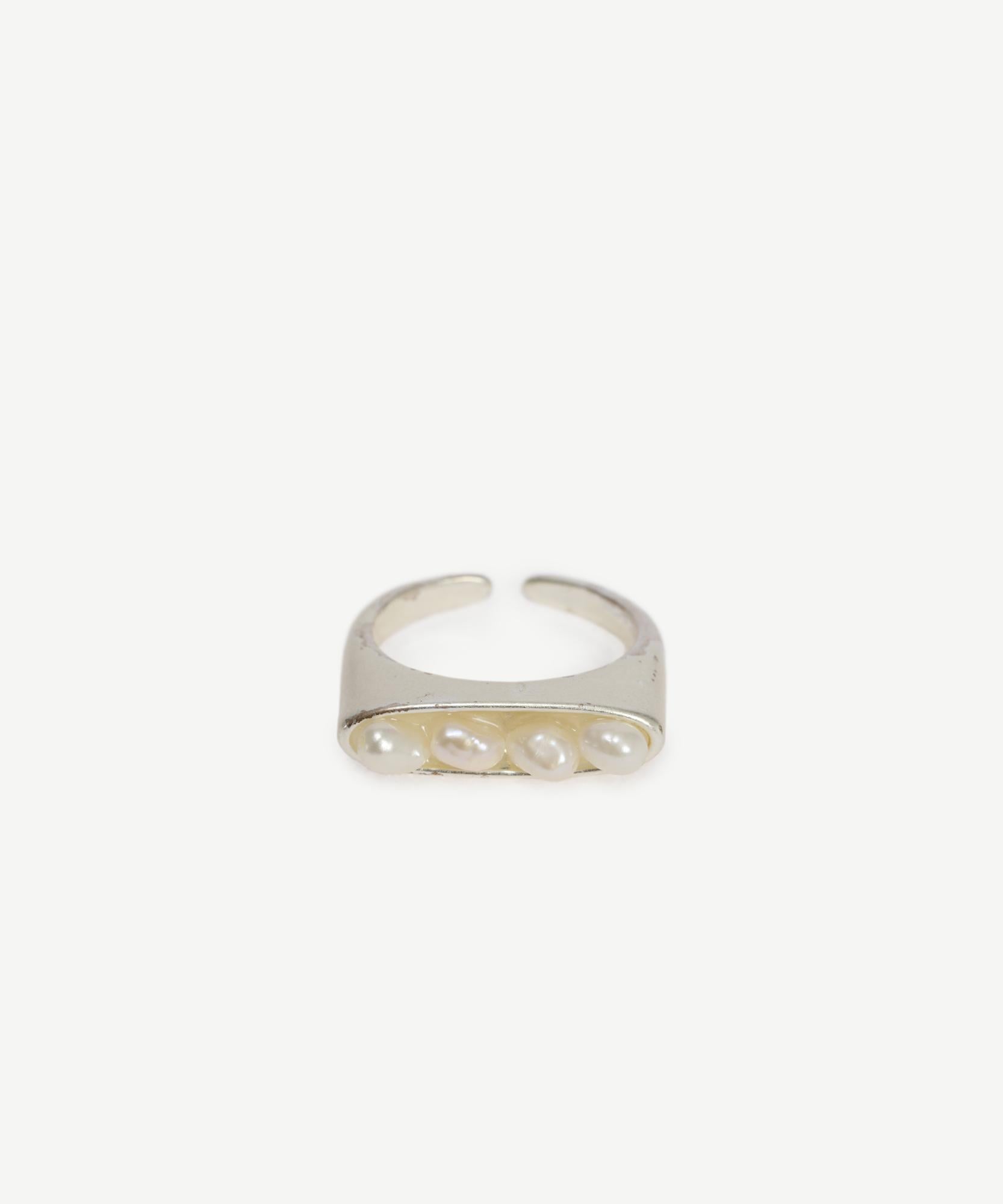  YARGICI İnci Detaylı Yüzük