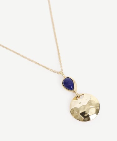  YARGICI Altın Kaplama Kolye