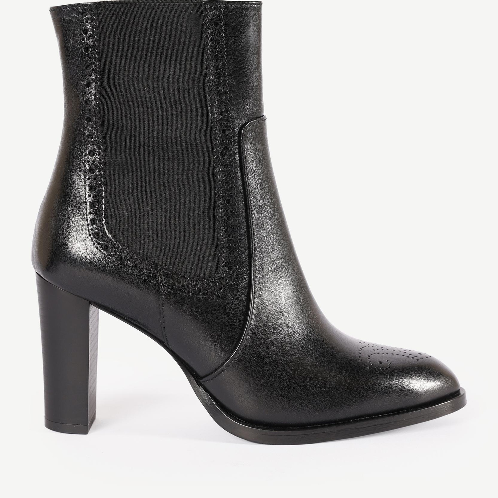 YARGICI Yumuşak Tabanlı Lastikli Deri Bot