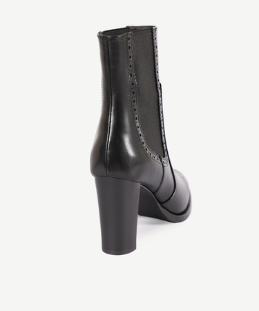  YARGICI Yumuşak Tabanlı Lastikli Deri Bot