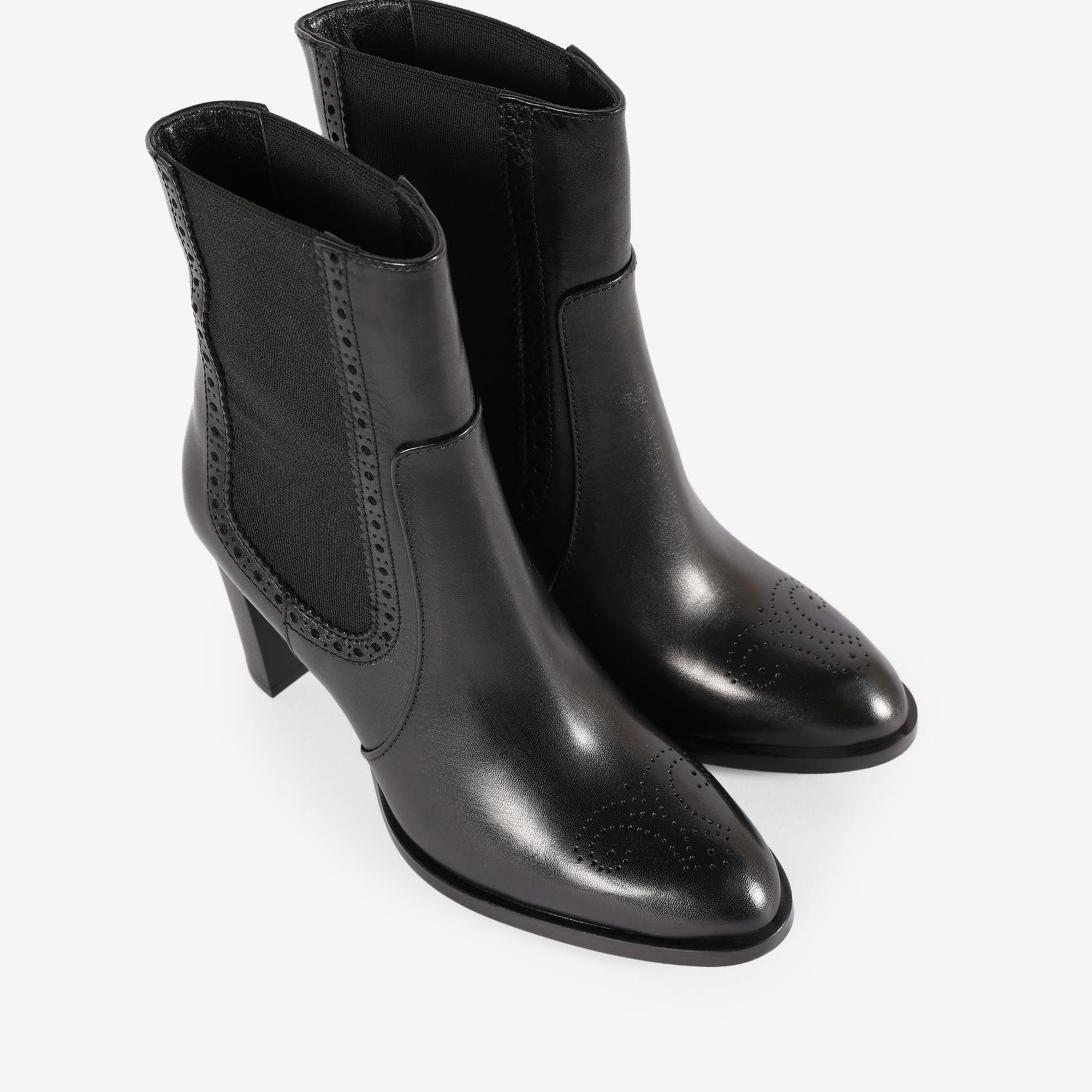 YARGICI Yumuşak Tabanlı Lastikli Deri Bot