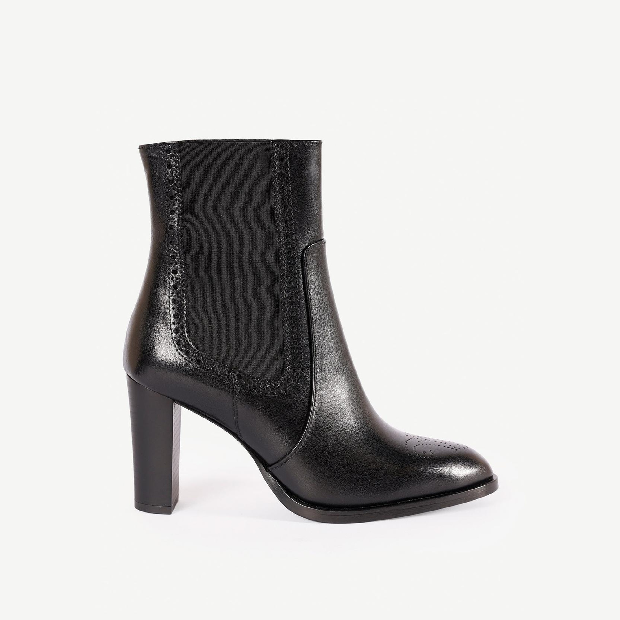 YARGICI Yumuşak Tabanlı Lastikli Deri Bot