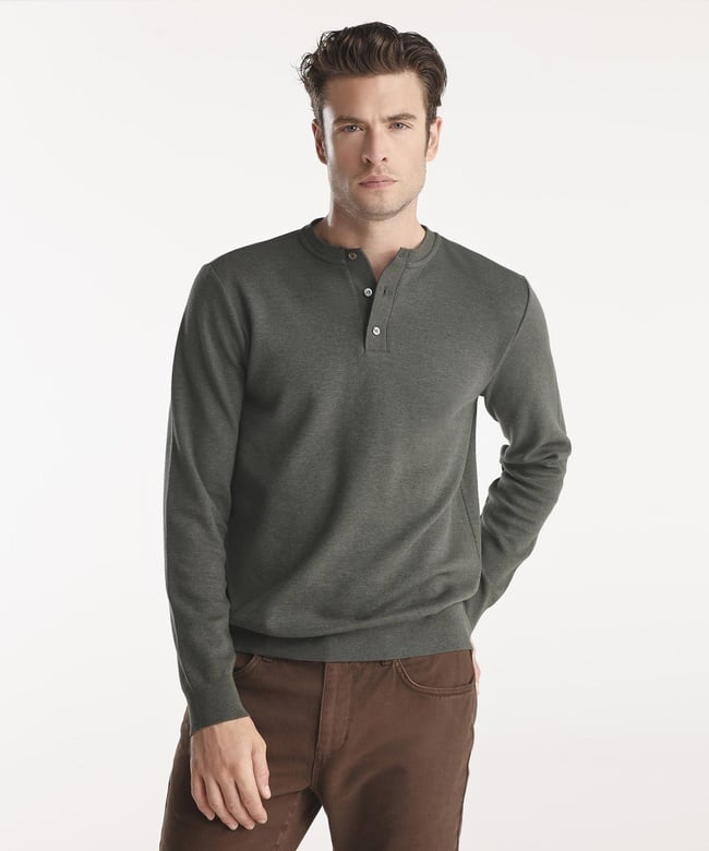  YARGICI Erkek Bisiklet Yaka Düğmeli  Triko