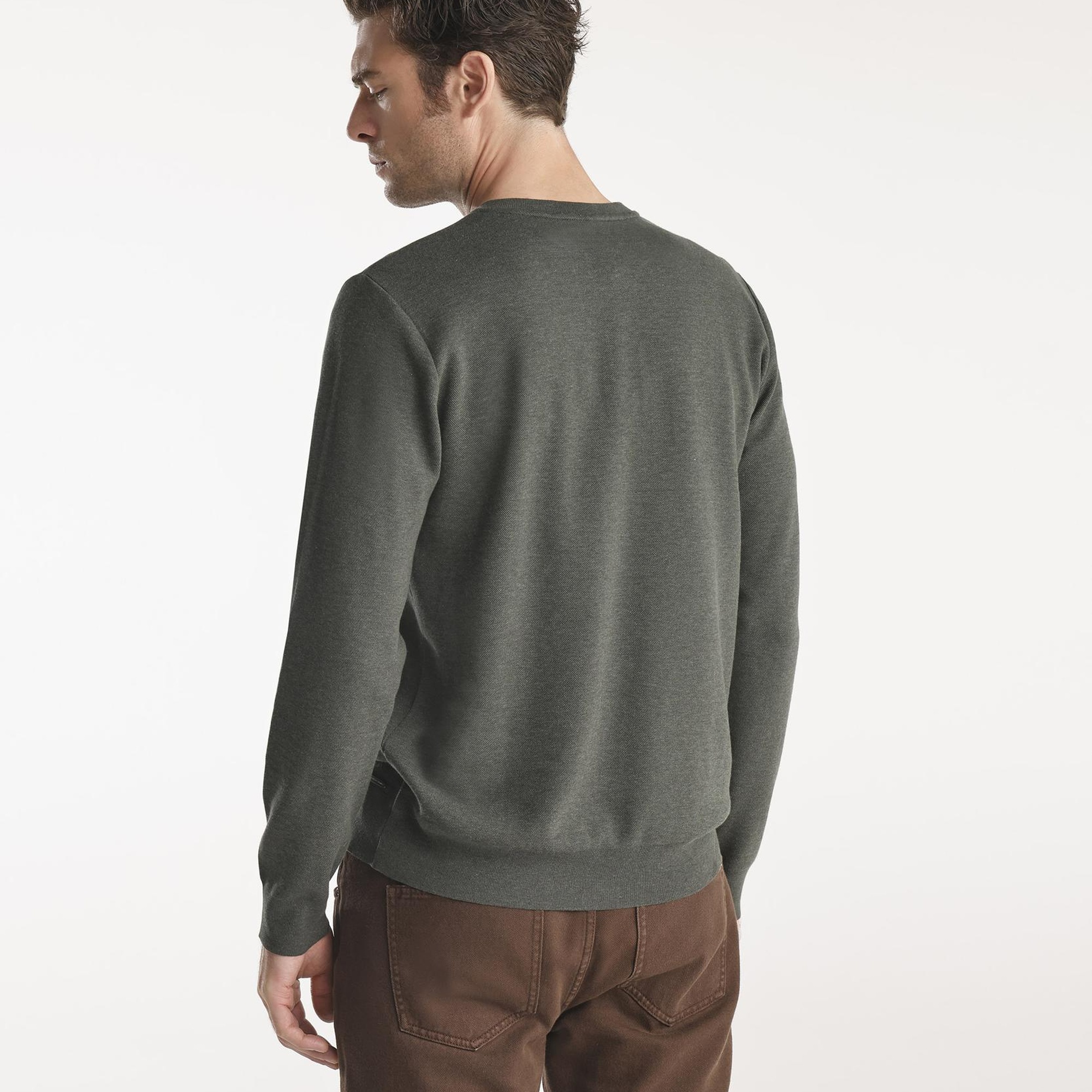 YARGICI Erkek Bisiklet Yaka Düğmeli  Triko