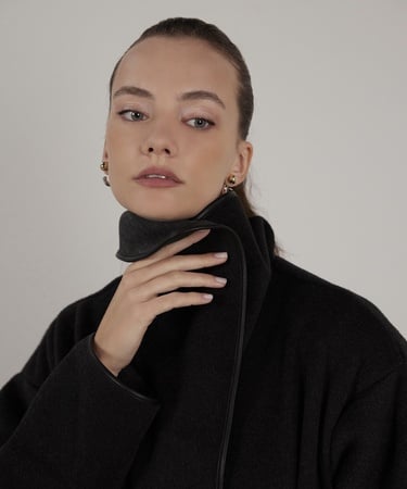  YARGICI Biye Detaylı Palto