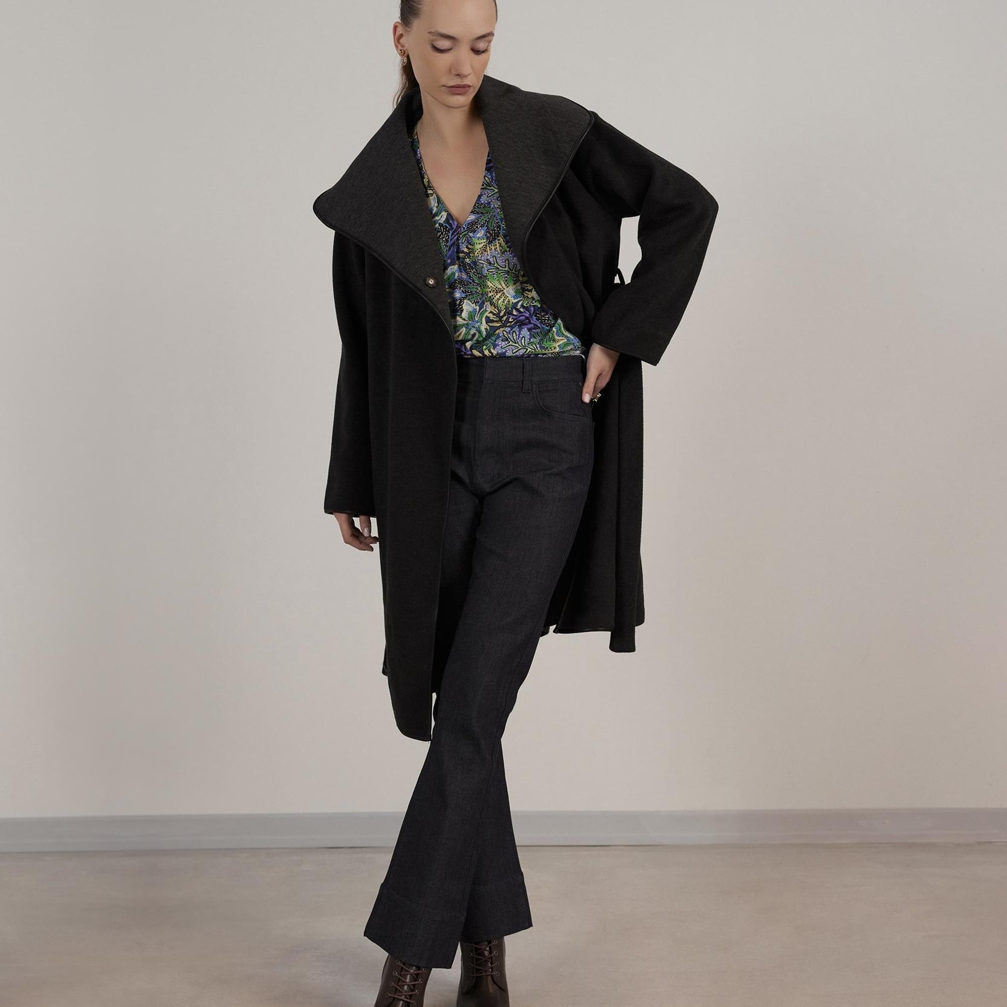 YARGICI Biye Detaylı Palto