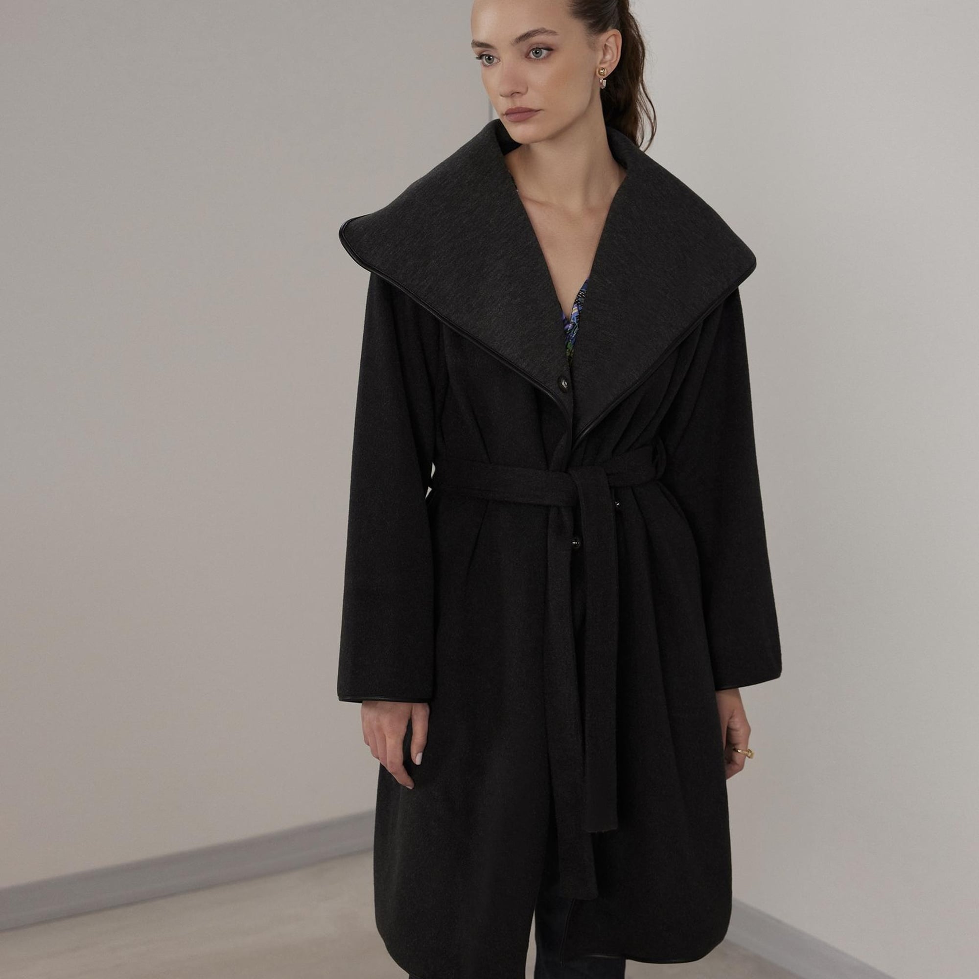 YARGICI Biye Detaylı Palto