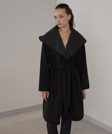  YARGICI Biye Detaylı Palto