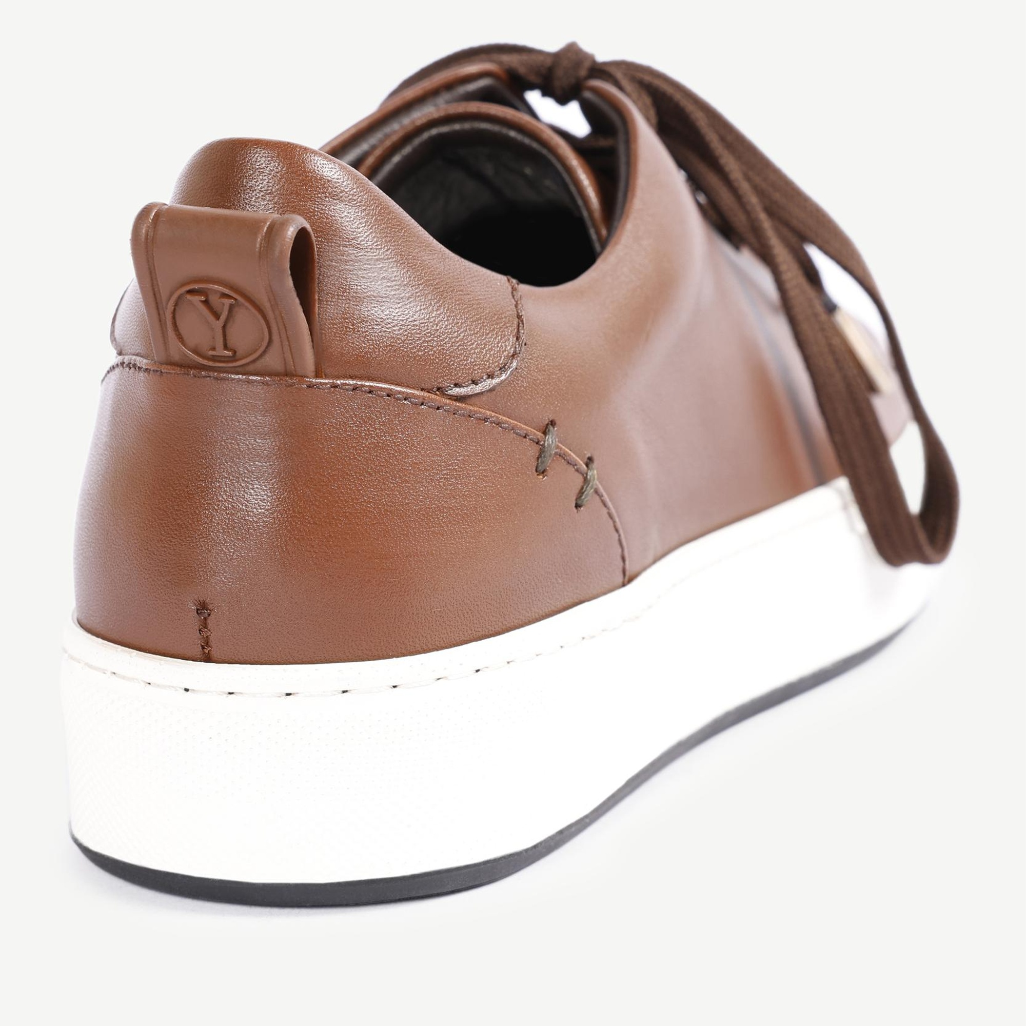 YARGICI Hafif Tabanlı Deri Sneaker