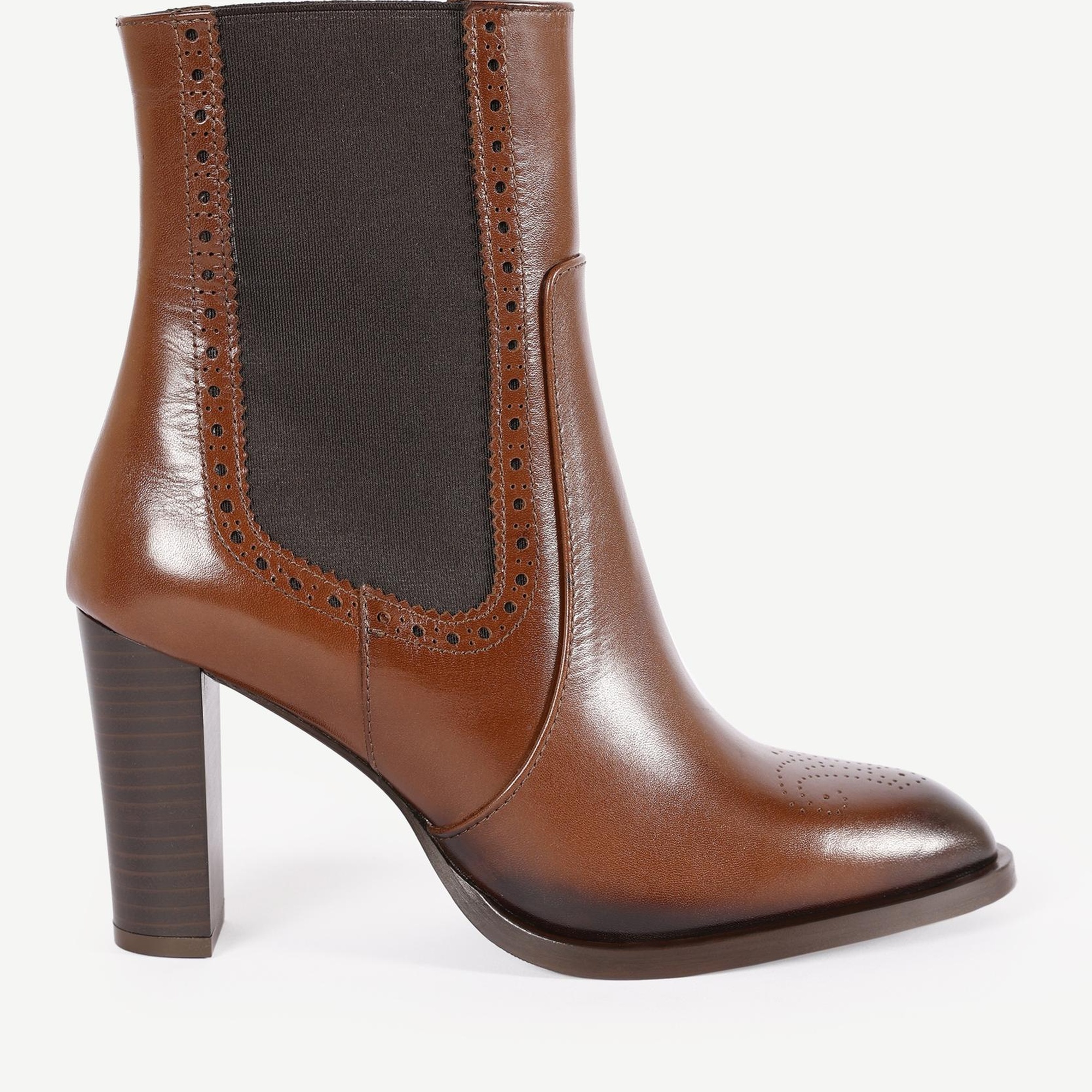 YARGICI Yumuşak Tabanlı Lastikli Deri Bot