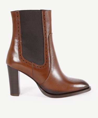  YARGICI Yumuşak Tabanlı Lastikli Deri Bot