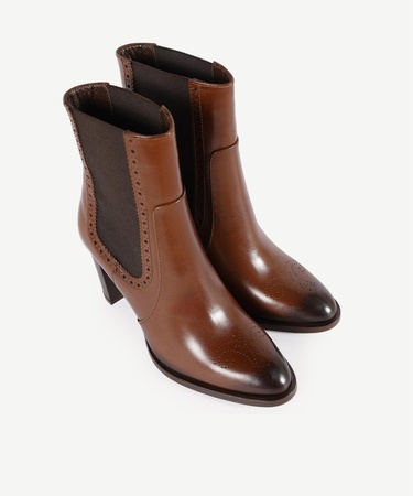  YARGICI Yumuşak Tabanlı Lastikli Deri Bot