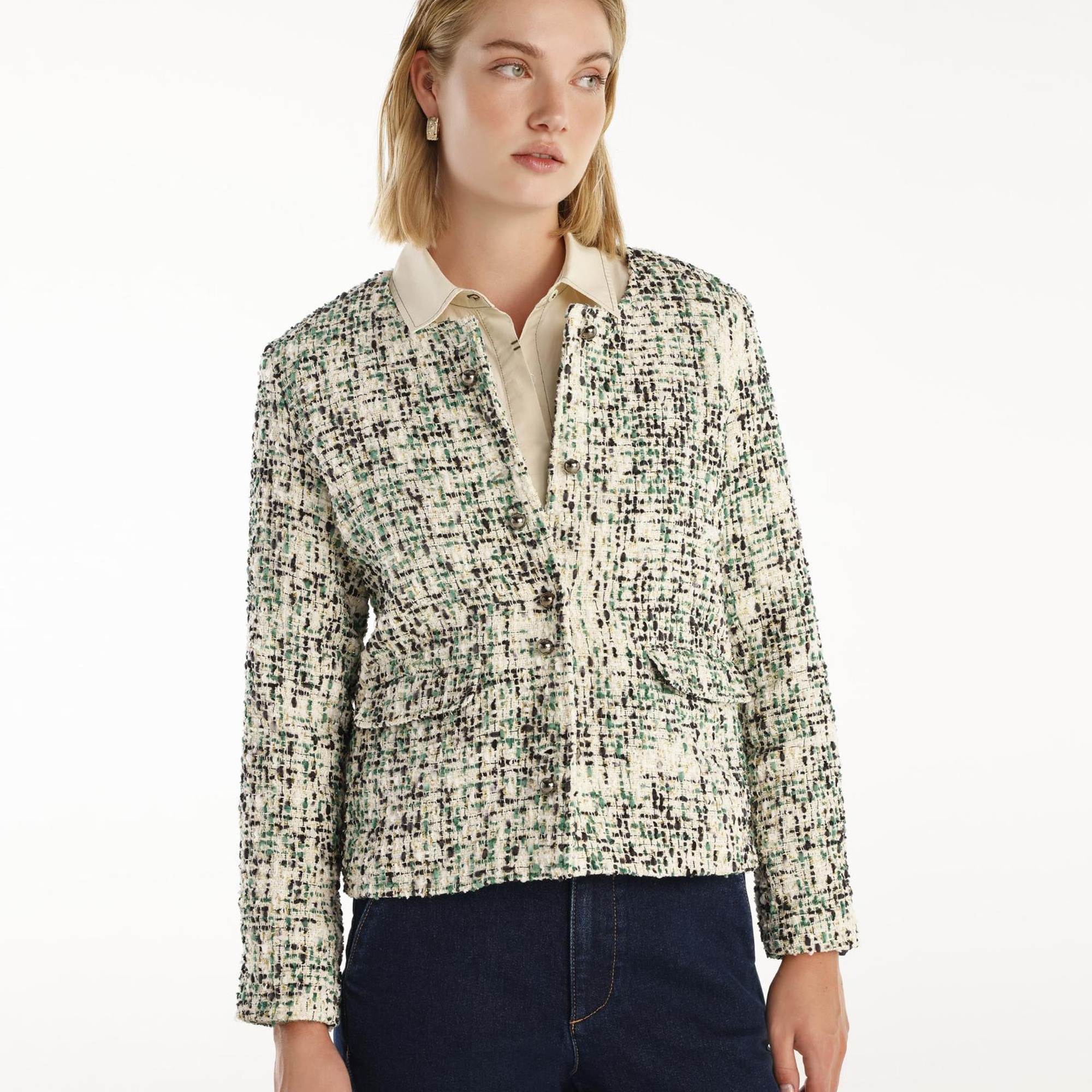 YARGICI Bisiklet Yaka Ceket