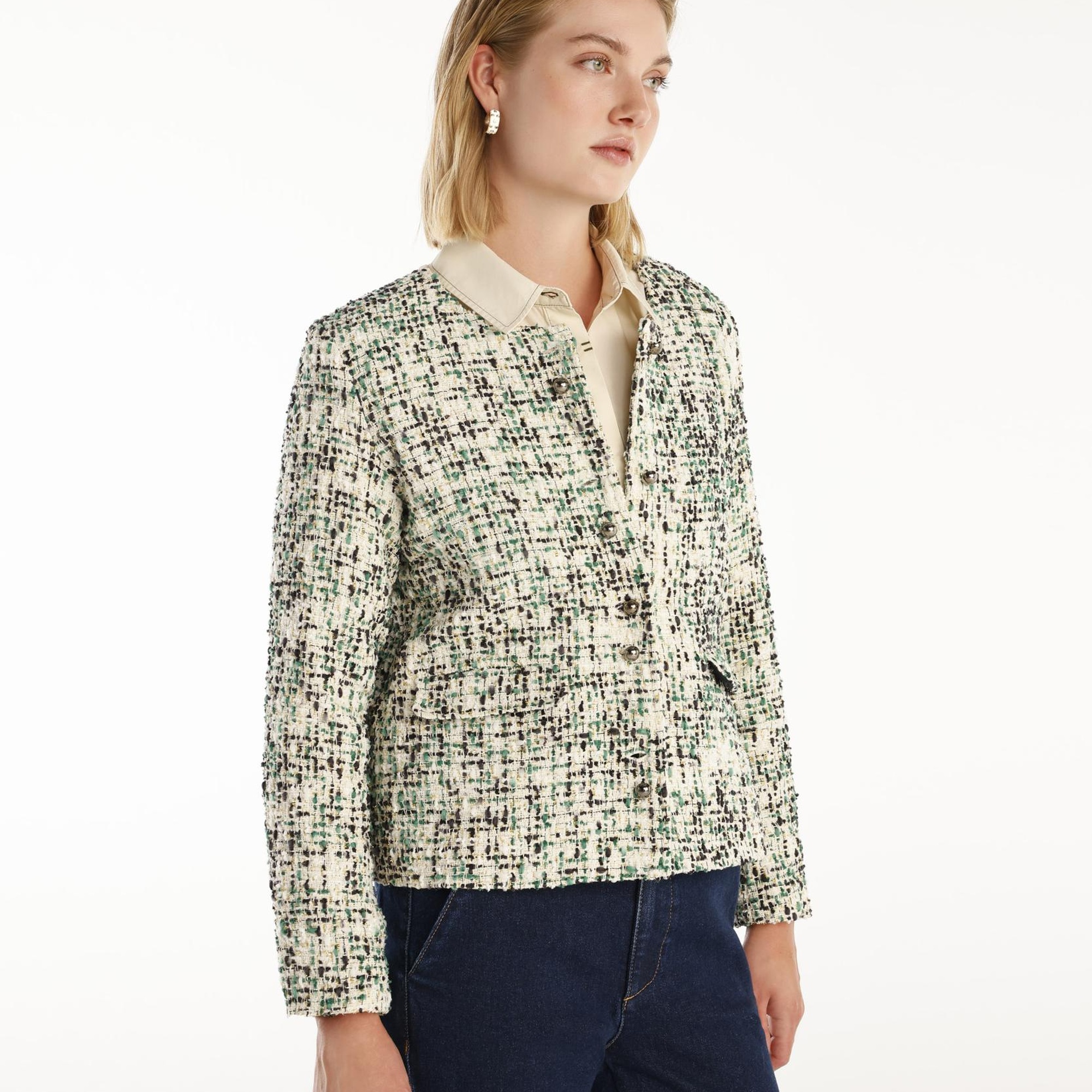 YARGICI Bisiklet Yaka Ceket