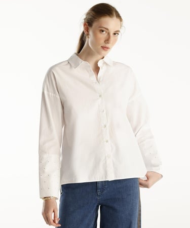  YARGICI Manşet Detaylı Gömlek