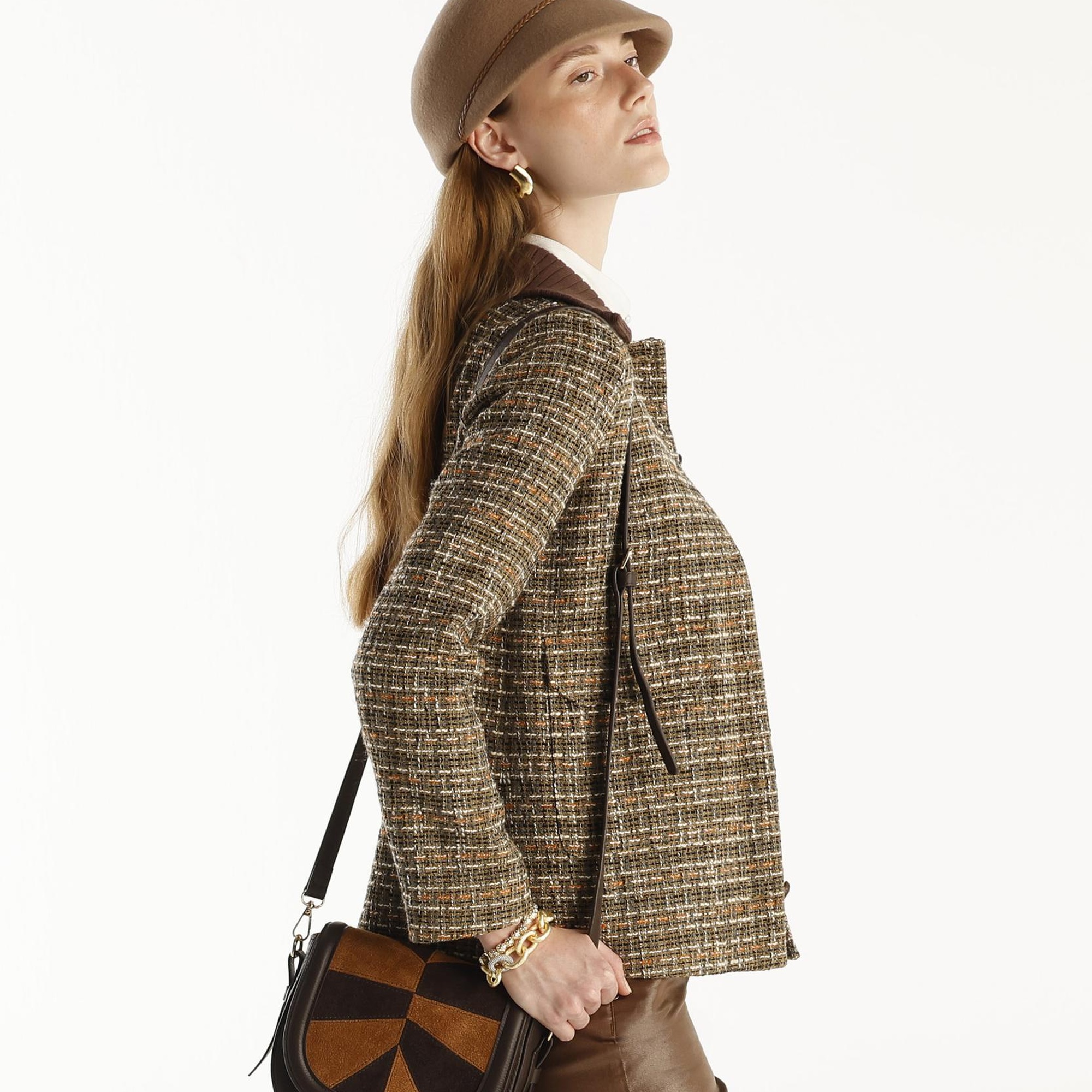 YARGICI Yaka Detaylı Ceket