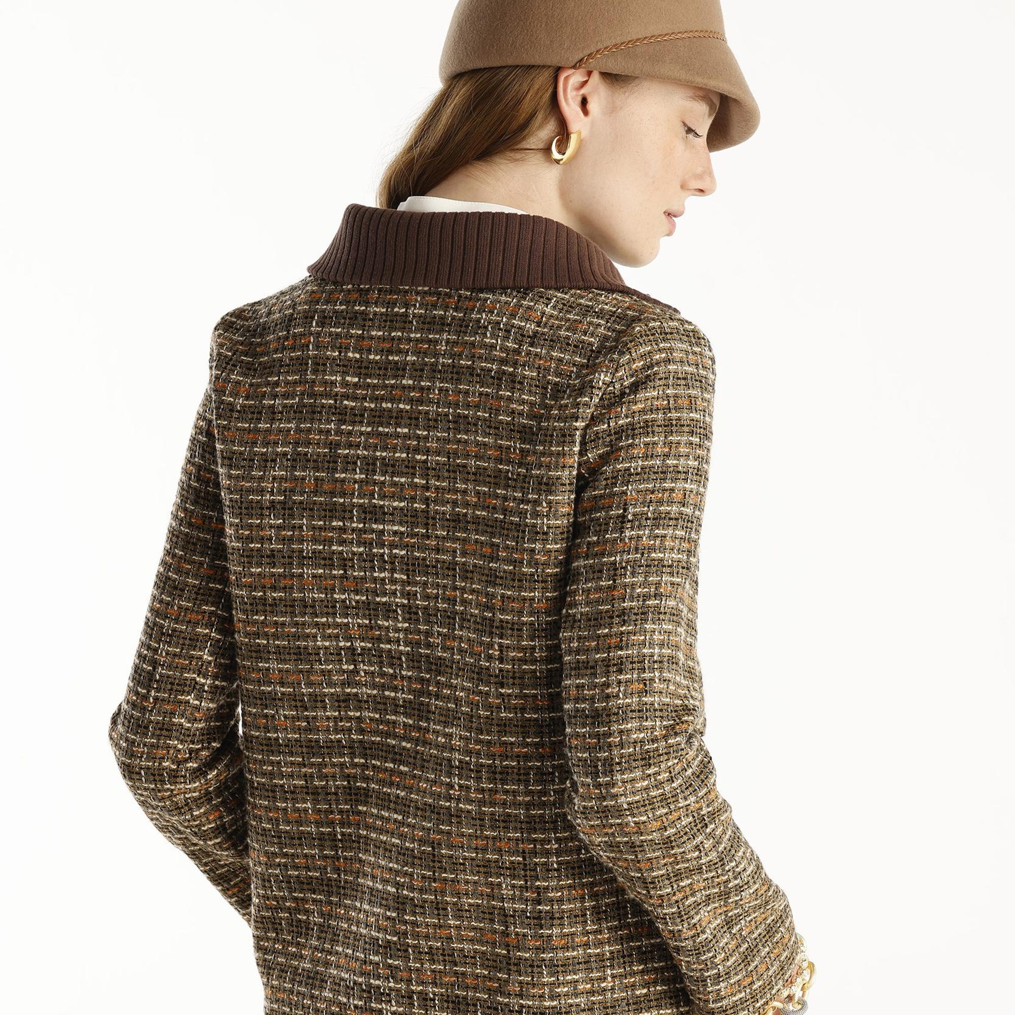 YARGICI Yaka Detaylı Ceket