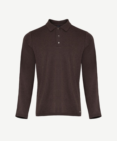  YARGICI Erkek Henry Uzun Kol Triko