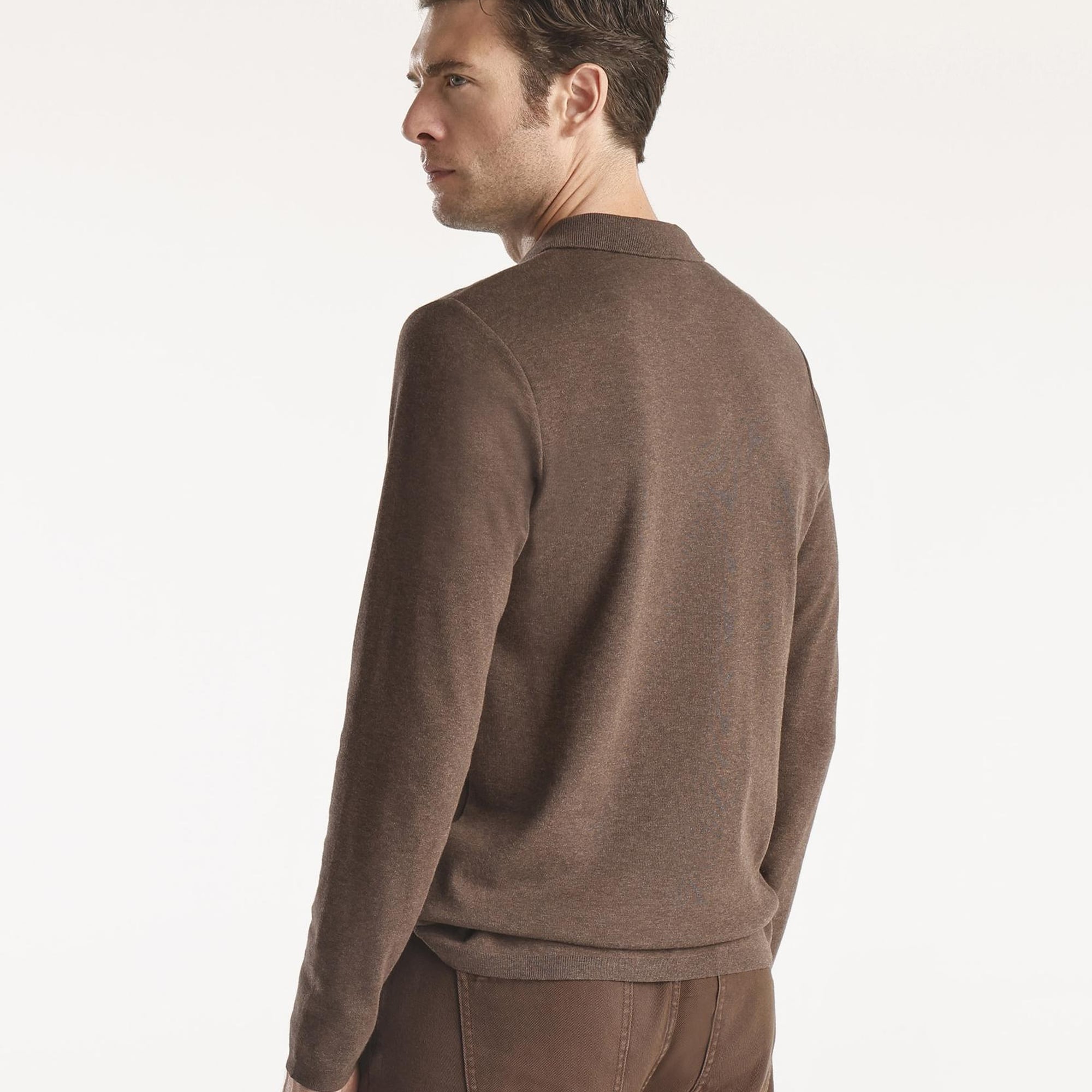 YARGICI Erkek Henry Uzun Kol Triko