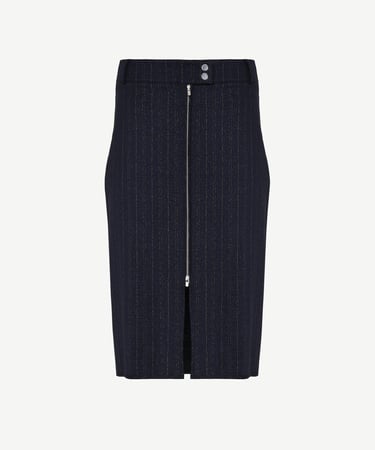  YARGICI Fermuar Detaylı Etek