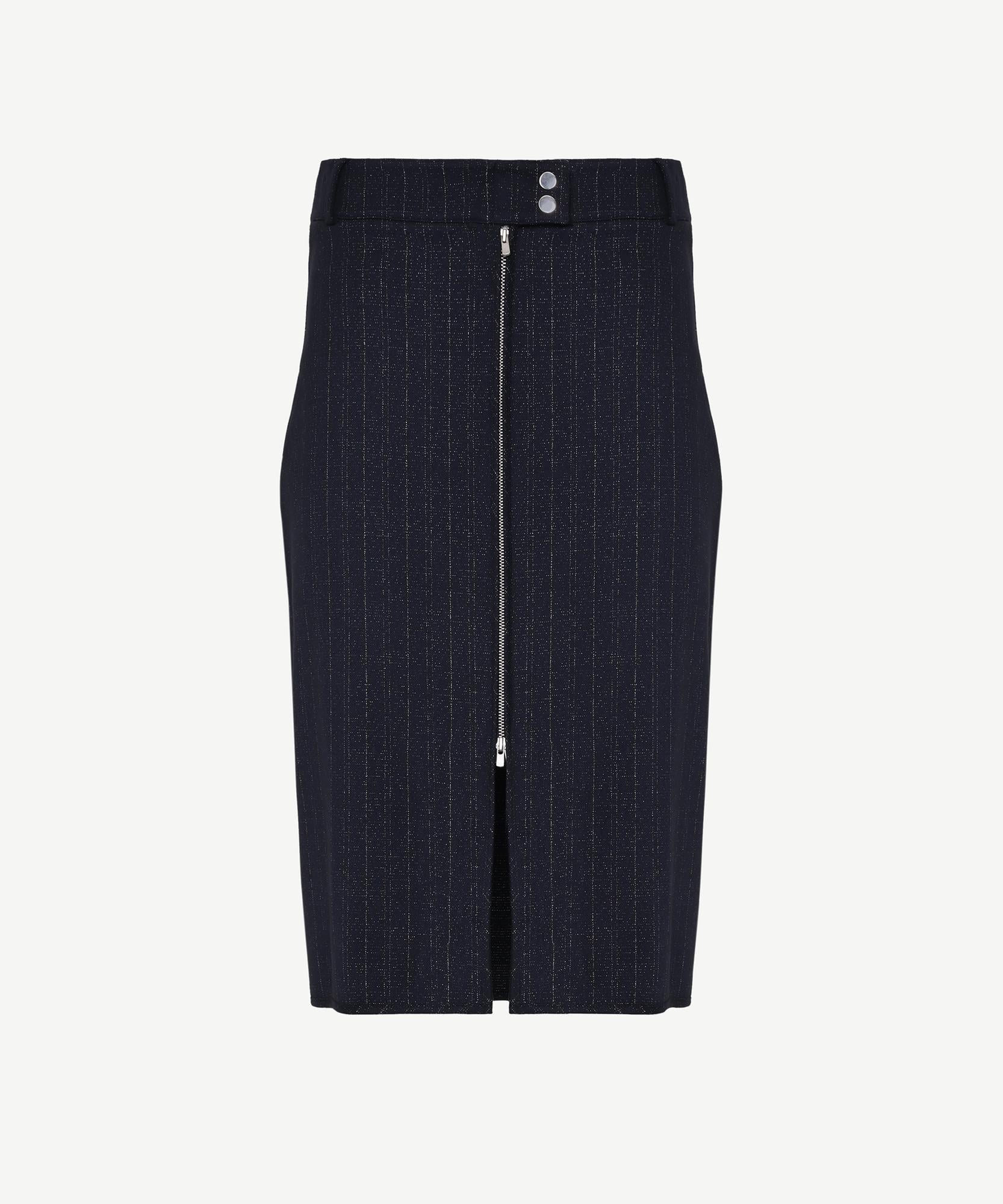  YARGICI Fermuar Detaylı Etek