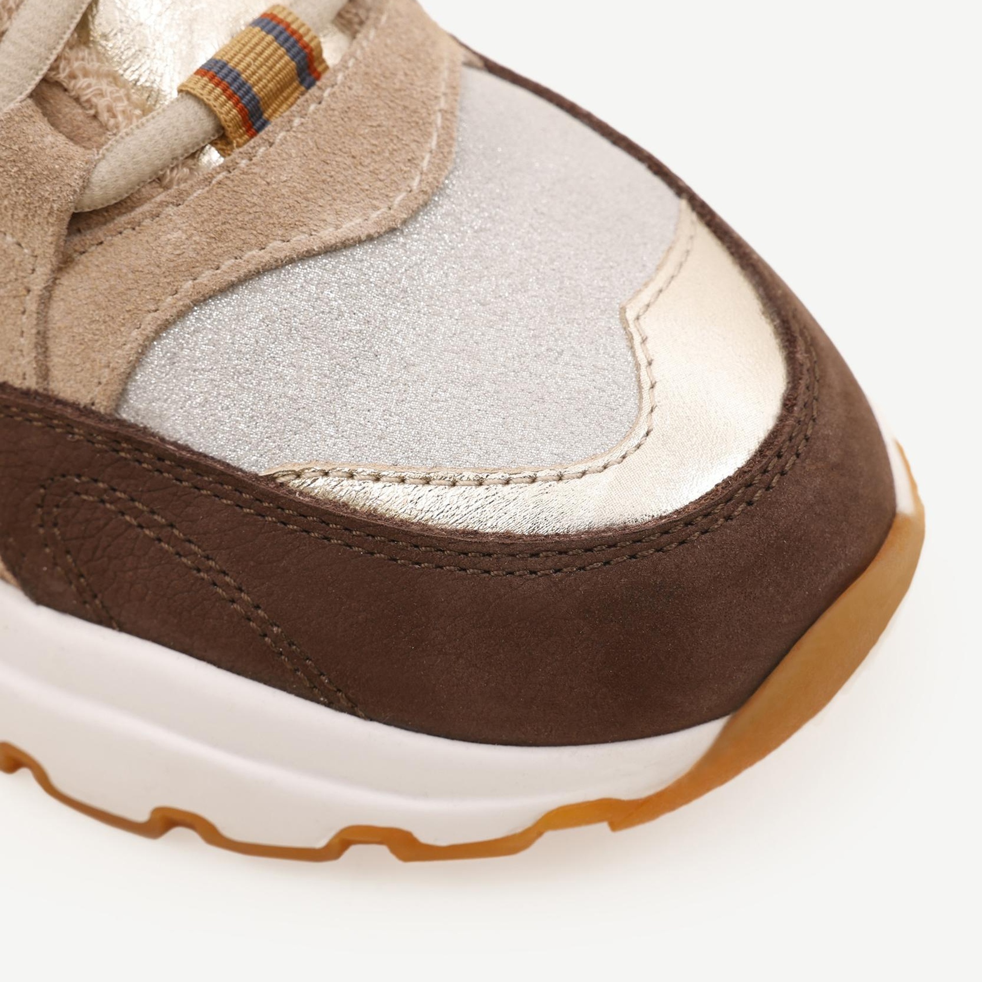 YARGICI Kalın Tabanlı Deri Sneaker