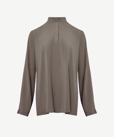  YARGICI İnci Düğmeli Bluz