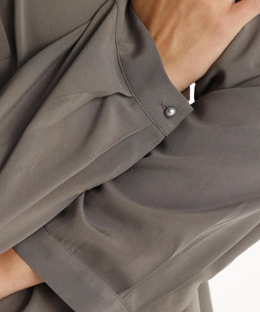  YARGICI İnci Düğmeli Bluz