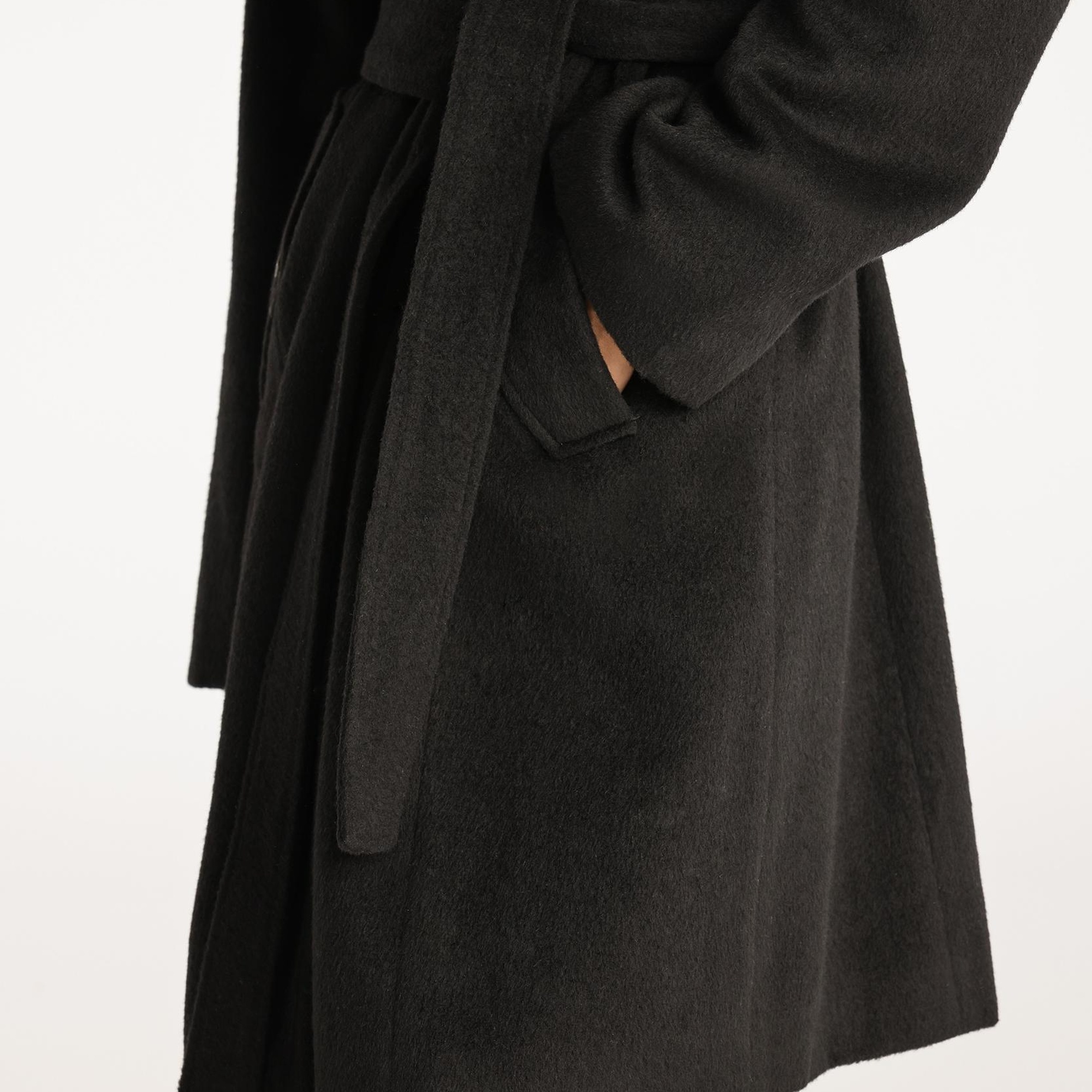 YARGICI Kapüşon Detaylı Palto