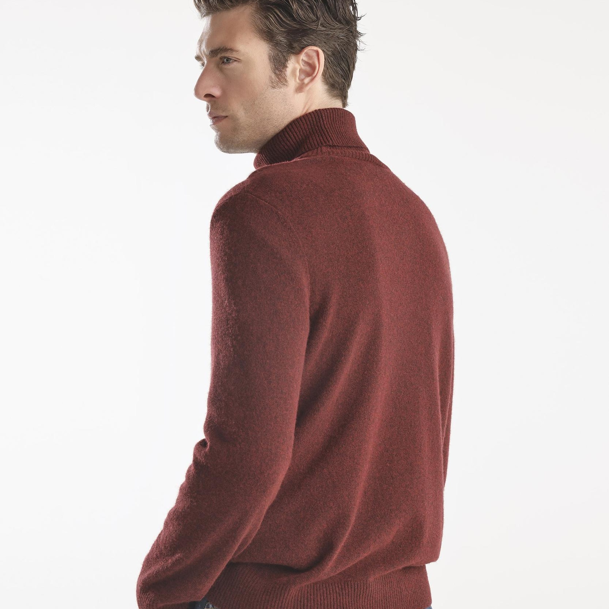 YARGICI Boğazlı Yün Triko Kazak