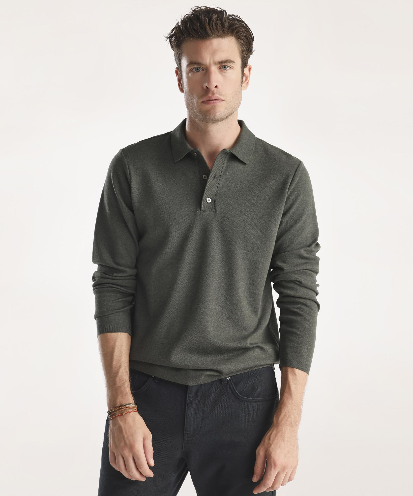  YARGICI Erkek Henry Uzun Kol Triko