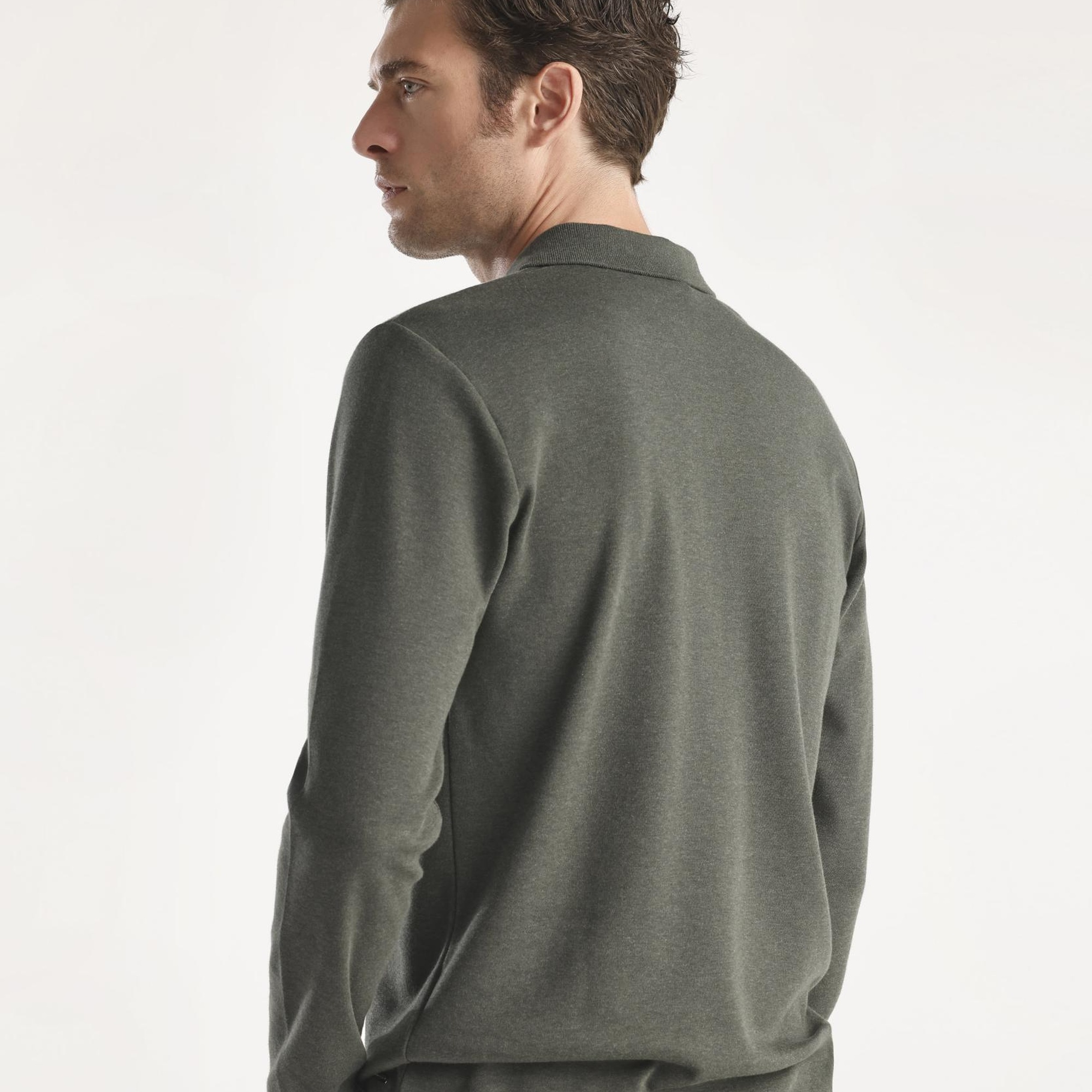 YARGICI Erkek Henry Uzun Kol Triko