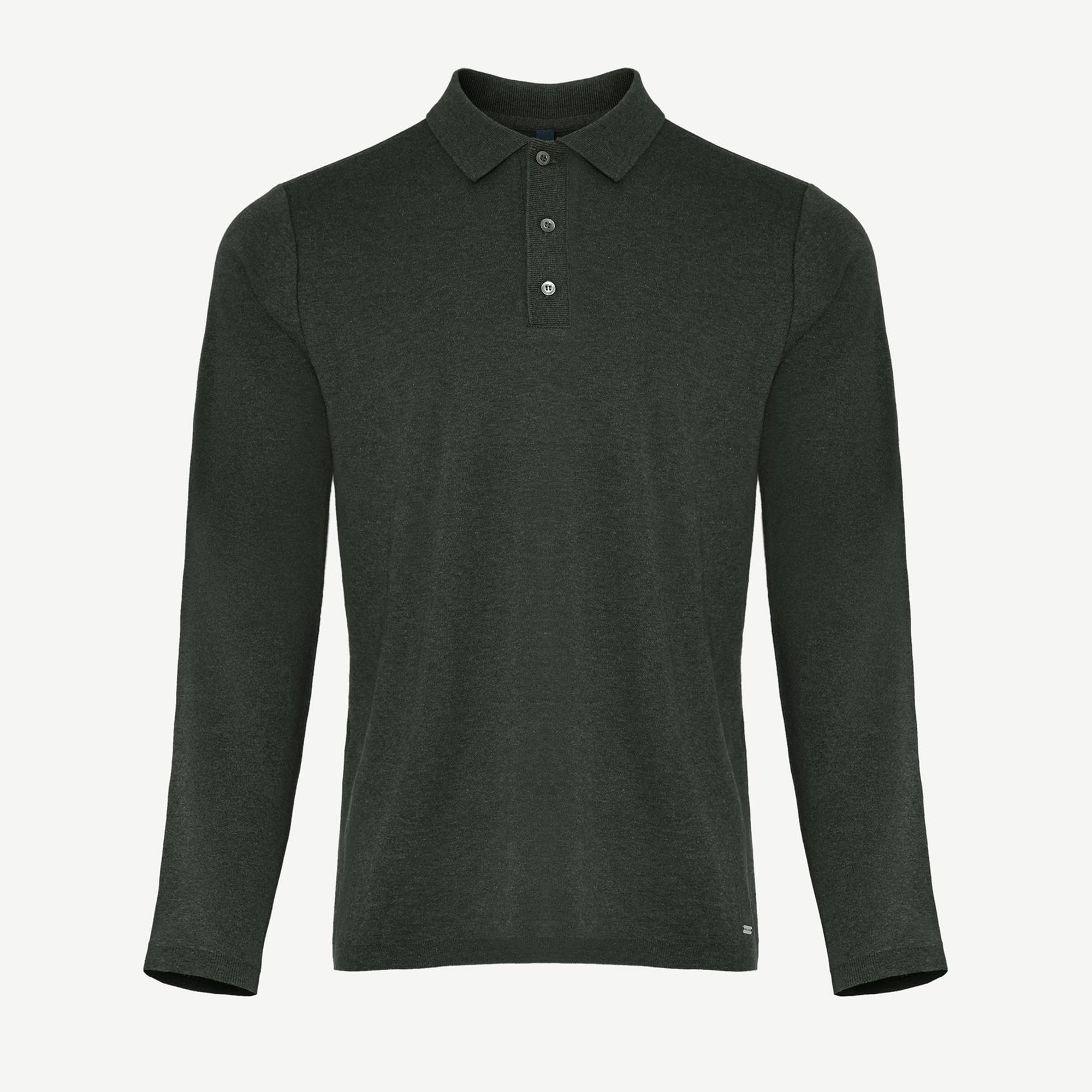 YARGICI Erkek Henry Uzun Kol Triko