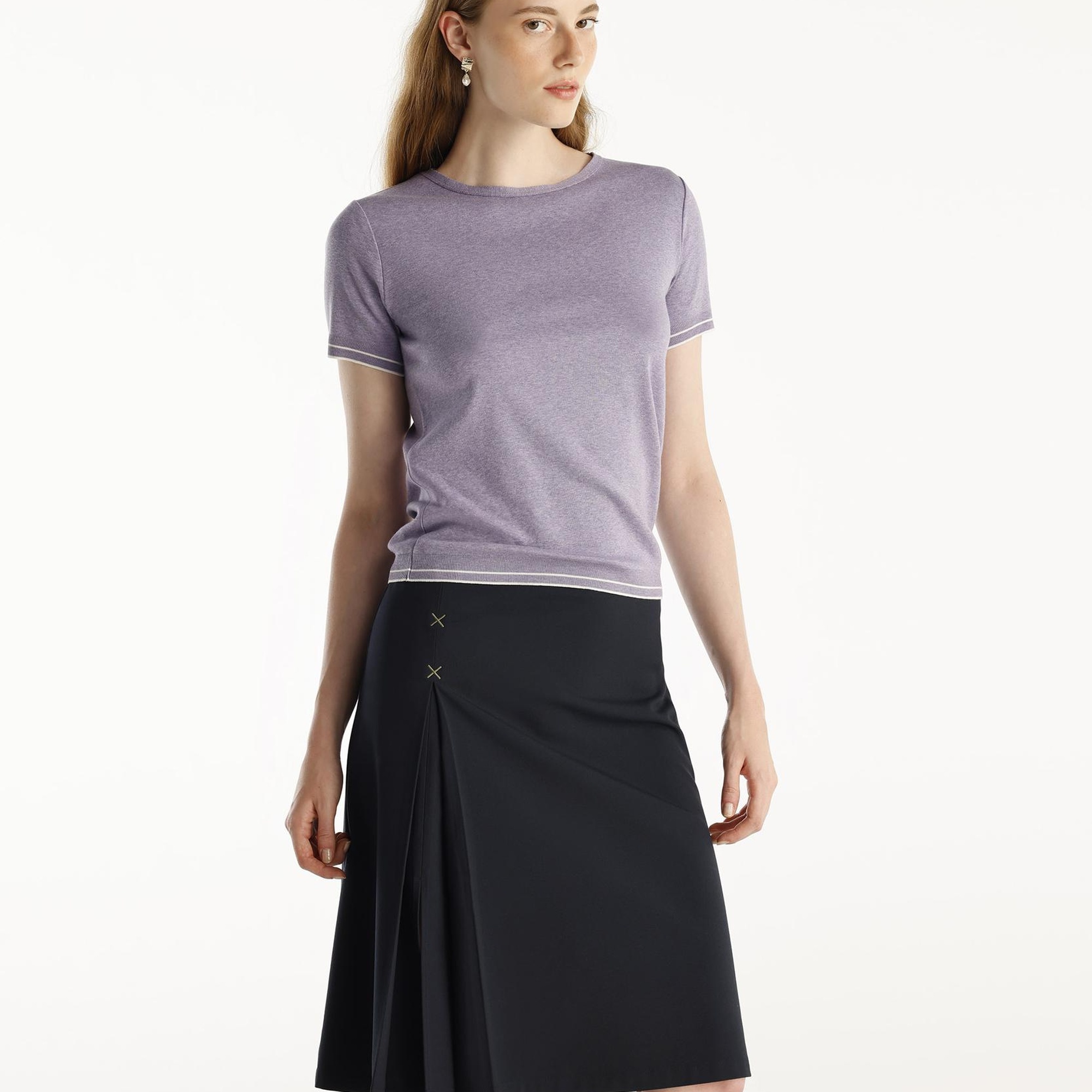 YARGICI Punteriz Detaylı Etek