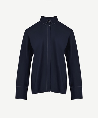  YARGICI Kontrast Detaylı Gömlek