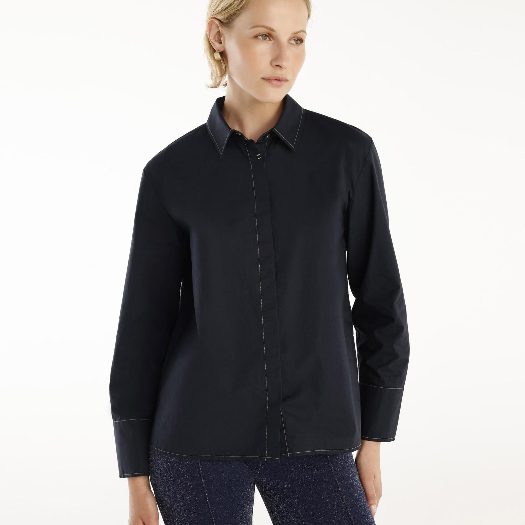 YARGICI Kontrast Detaylı Gömlek