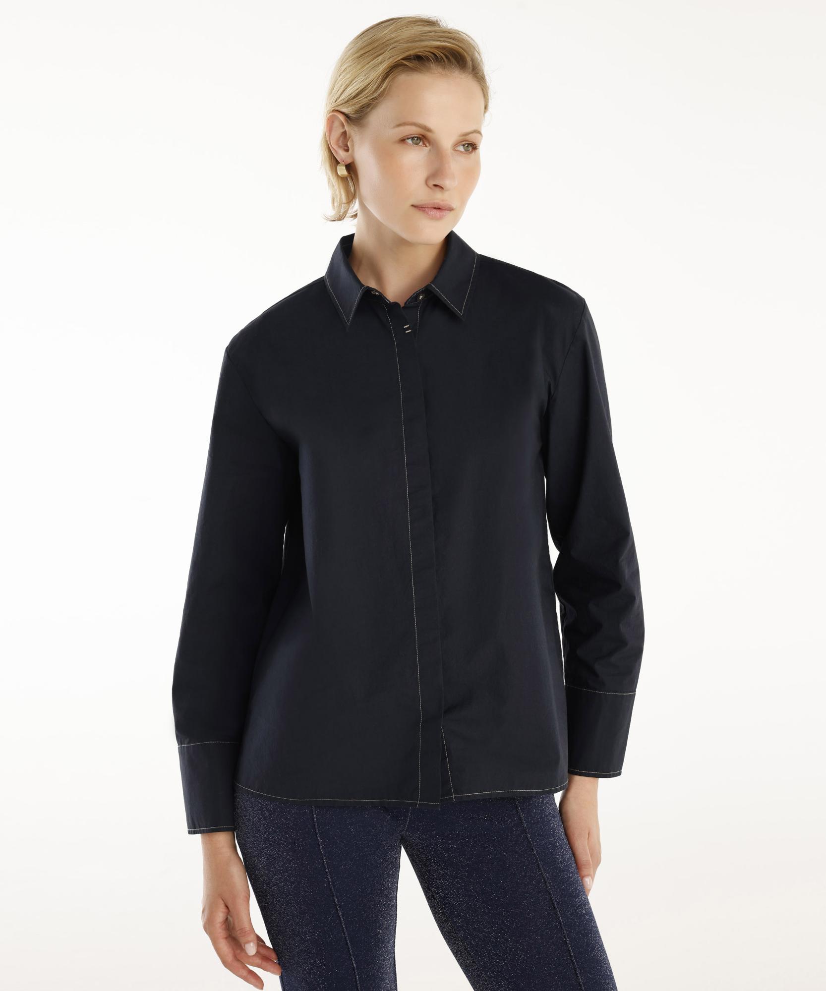  YARGICI Kontrast Detaylı Gömlek