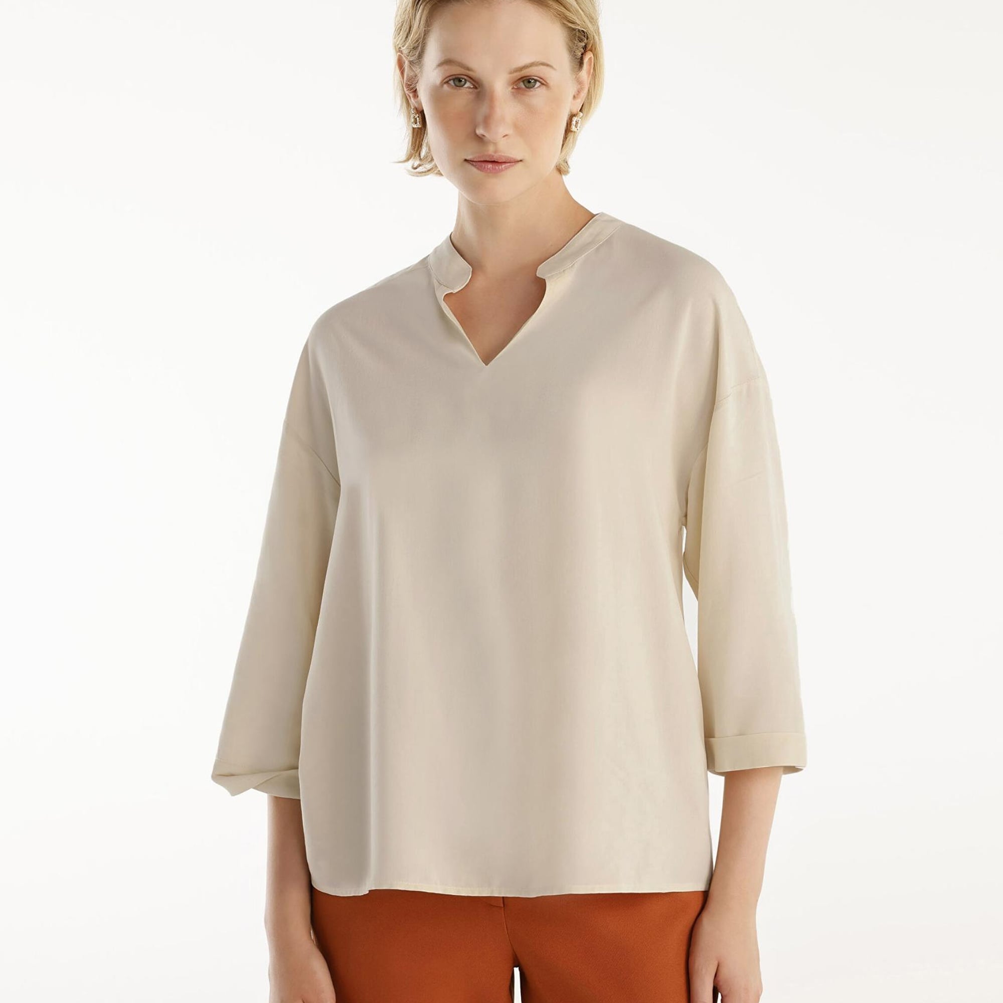 YARGICI Yaka Detaylı Bluz