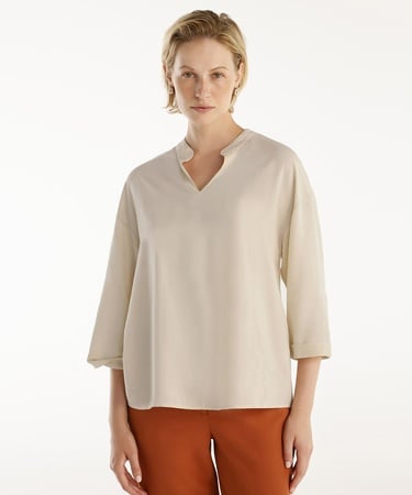  YARGICI Yaka Detaylı Bluz