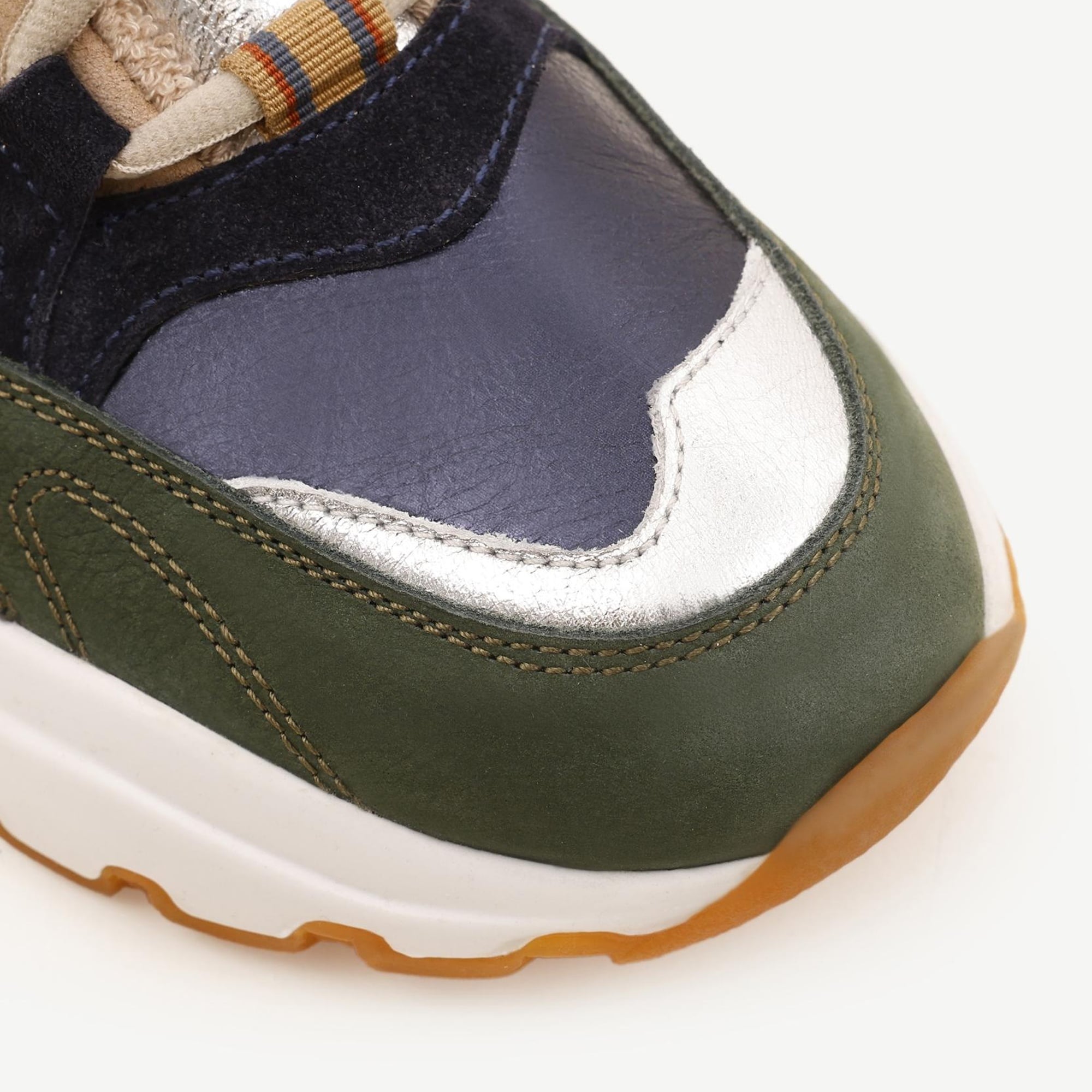 YARGICI Kalın Tabanlı Deri Sneaker