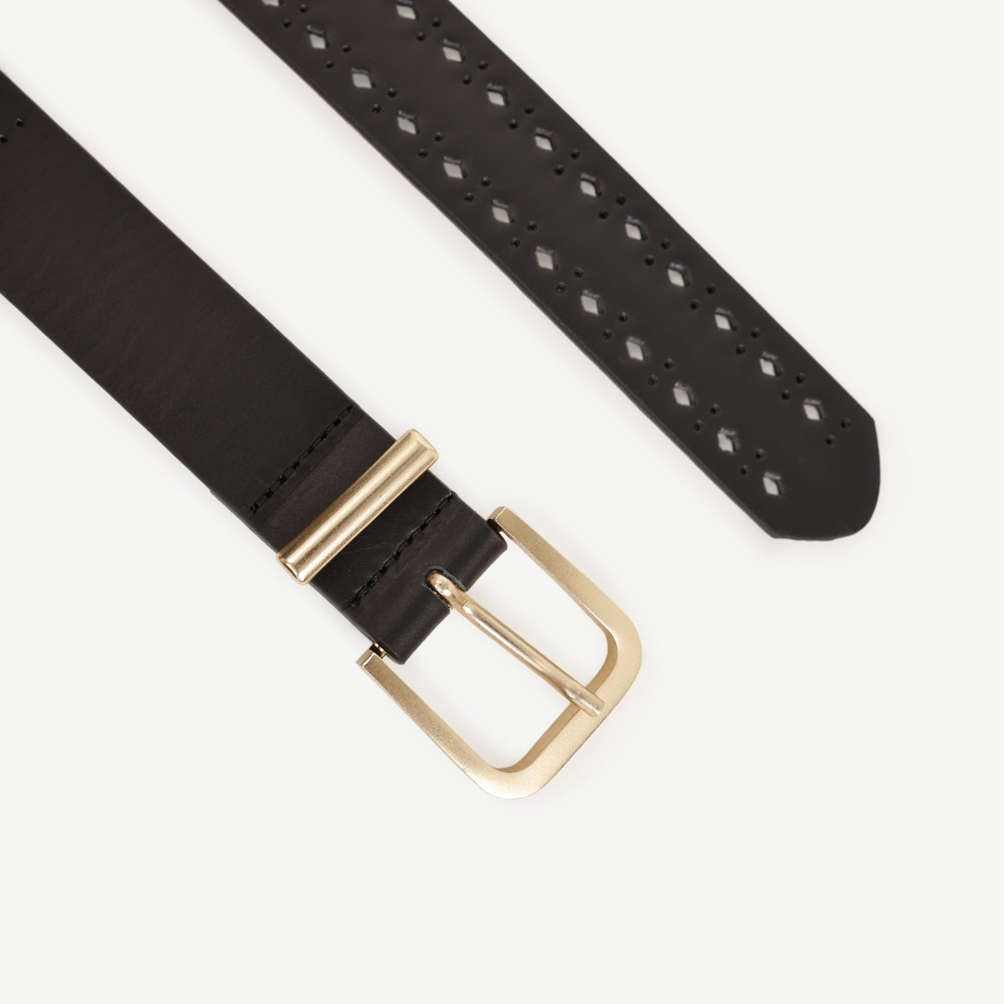 YARGICI Zımba Detaylı Deri Kemer