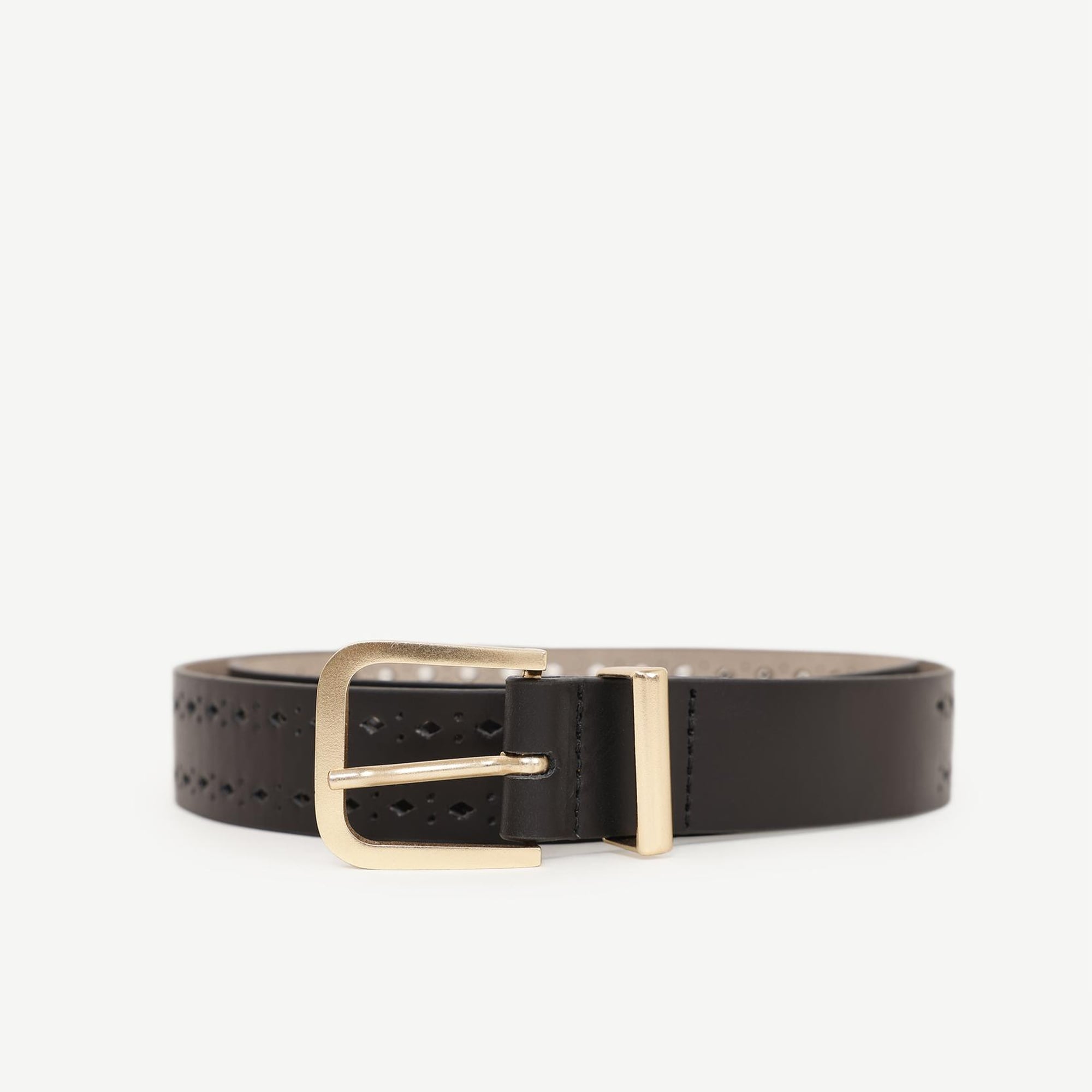 YARGICI Zımba Detaylı Deri Kemer