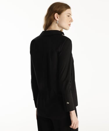  YARGICI Düğme Detaylı Bluz