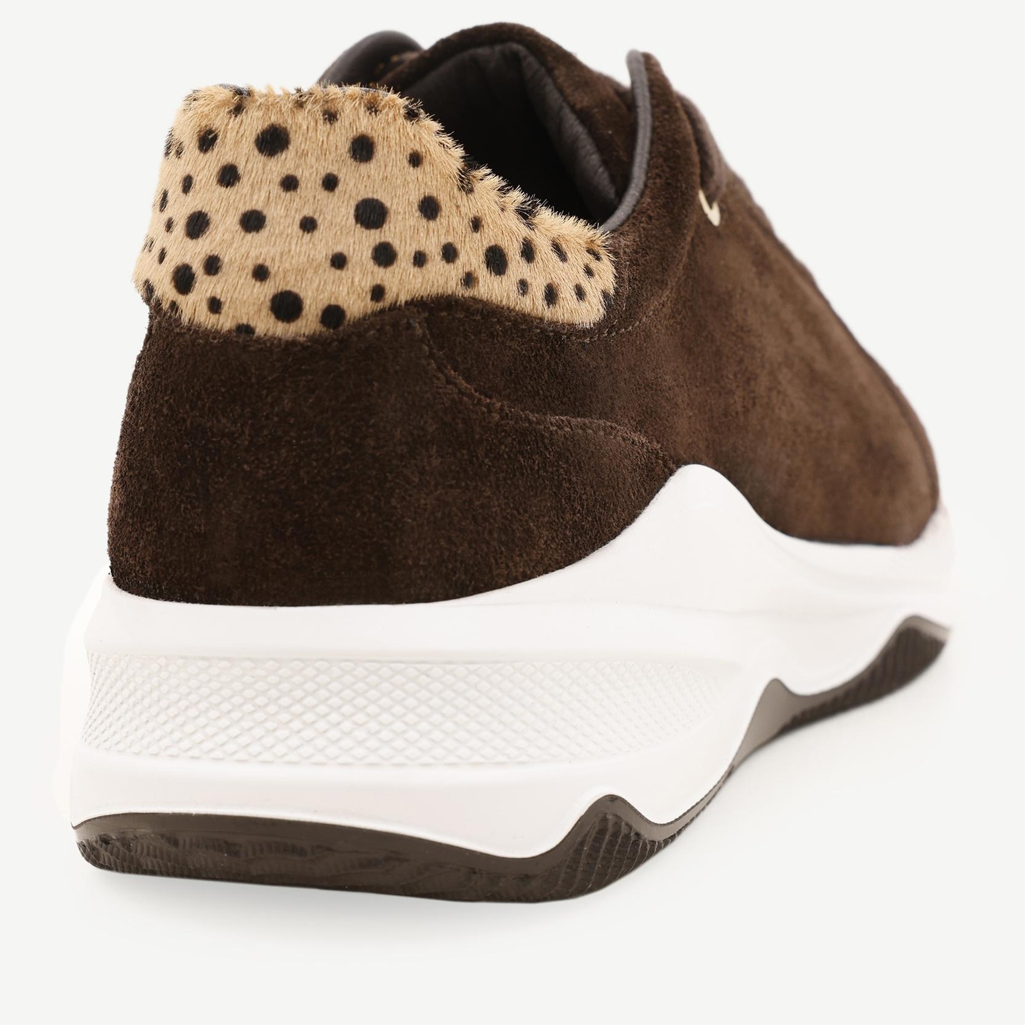 YARGICI Tay Tüyü Detaylı Deri Sneaker