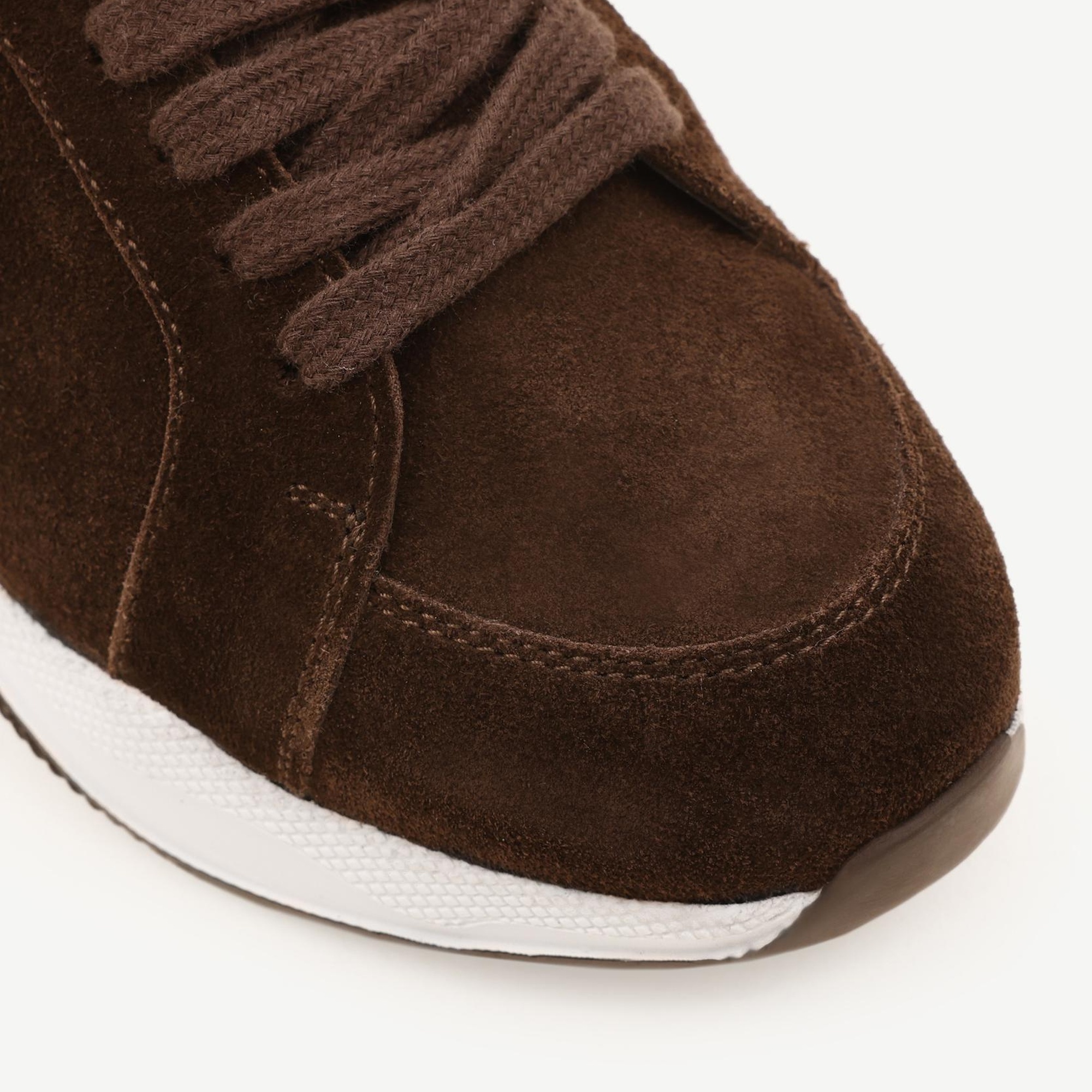 YARGICI Tay Tüyü Detaylı Deri Sneaker