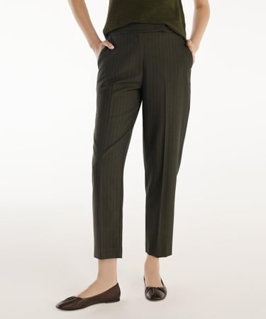  YARGICI Ütü Çizgili Pantolon